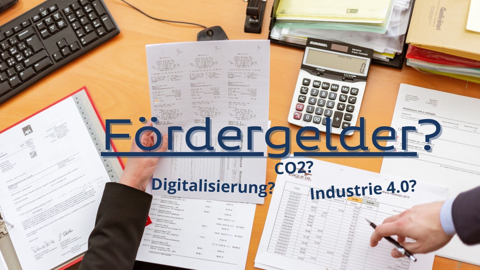 CO2, Industrie 4.0, Digitalisierung ? - Ja, wie kommt man an Fördergelder?